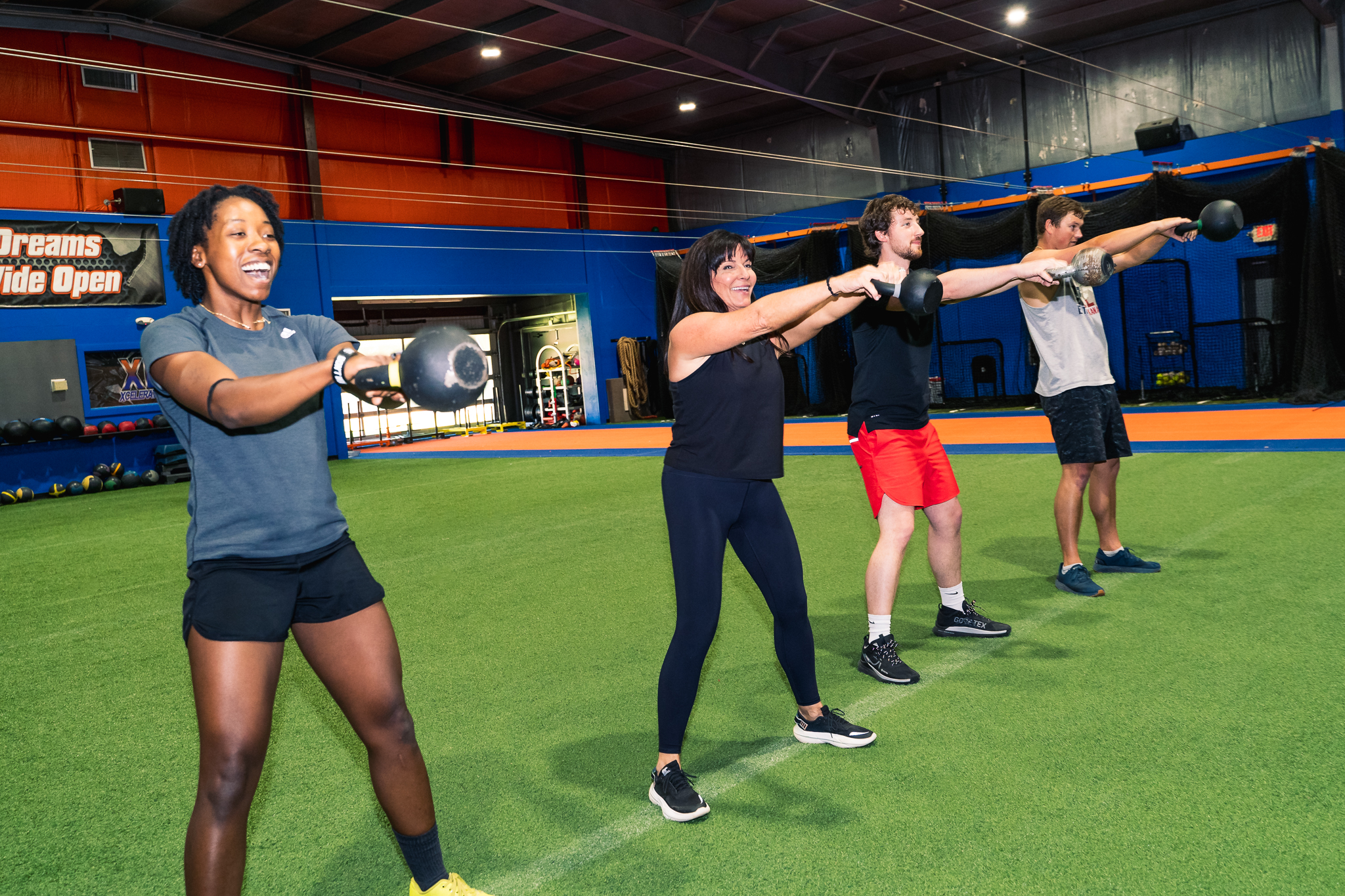 Kettlebell Swings with Twin City Crossfit in Texarkana